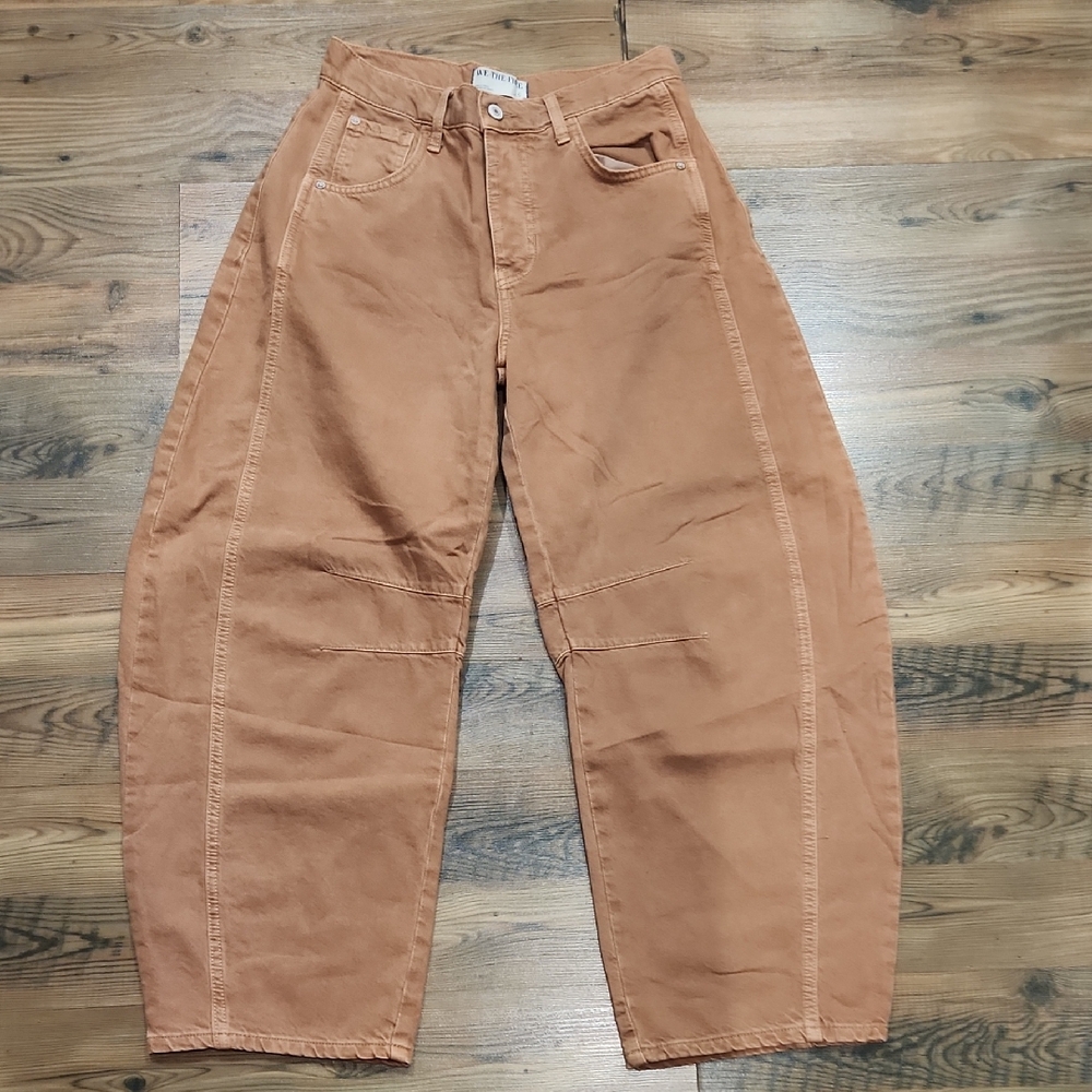 Washed Rust High-Waist Women’s Jeans